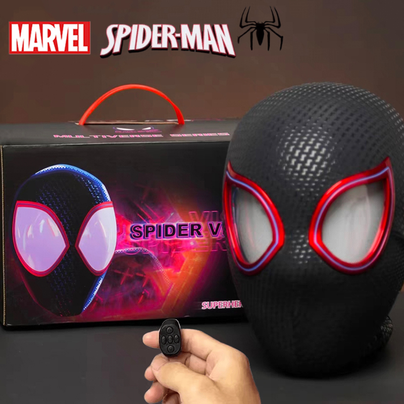 Electronics Gadgets For Men - Marvel Mascara Miles Spiderman Headgear Cosplay