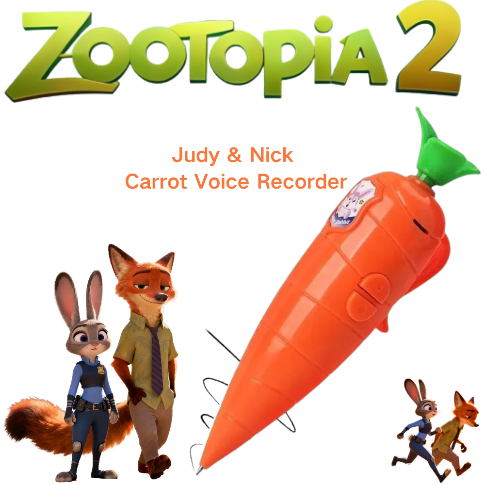 Voice Recorder Pen - Hot Zootopia 2 Cartoon Merchandise Series