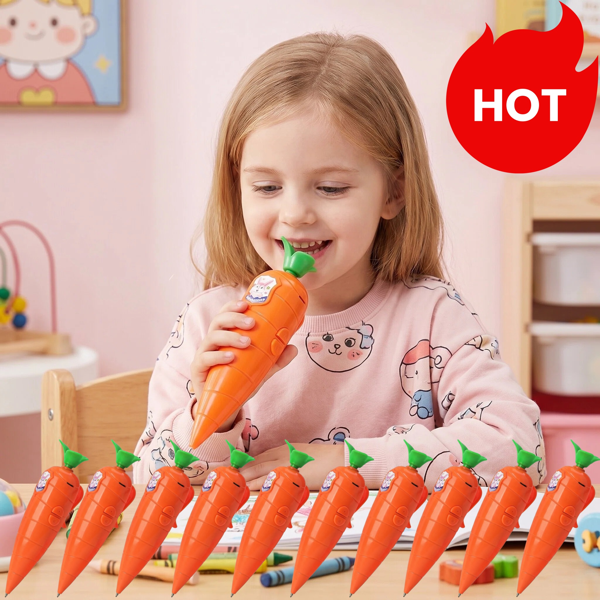 Voice Recorder Pen - 10PCS Judy & Nick Carrot Voice