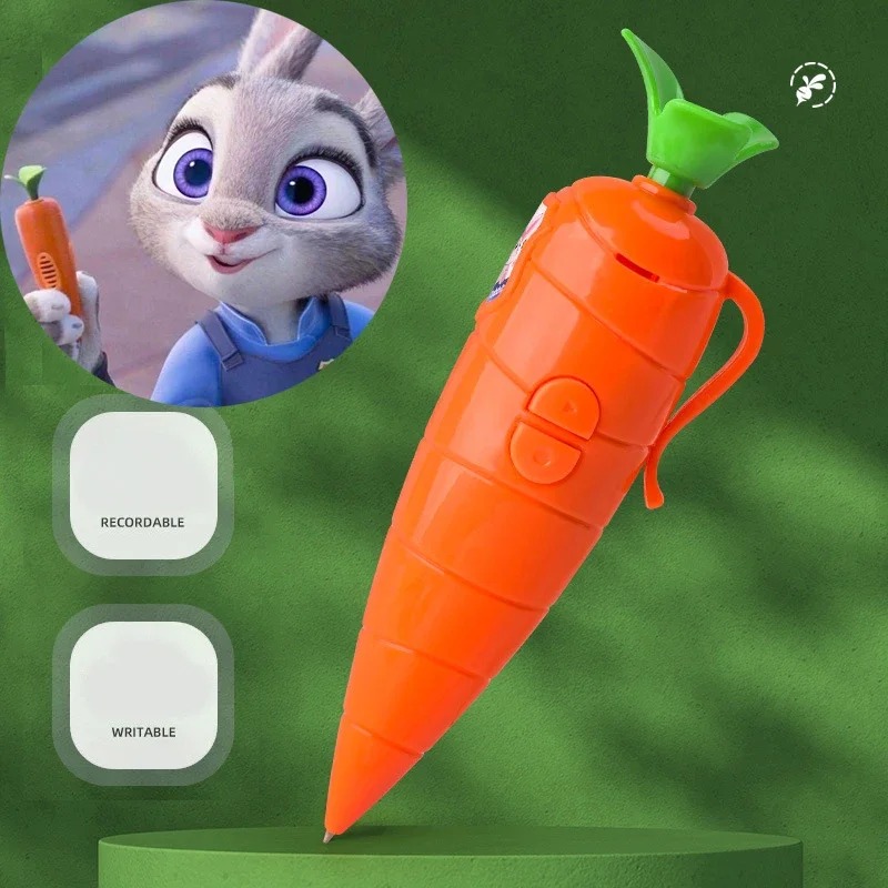 Voice Recorder Pen - Judy & Nick Carrot Voice Recorder