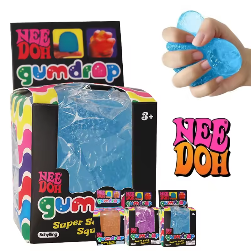 Electronics Latest Gadgets - Schylling Mini Candy NeeDoh Gumdrop Soft