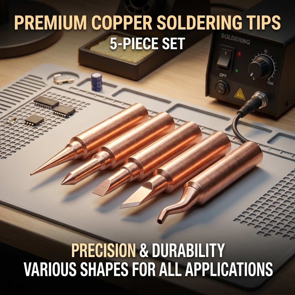 Diy Electronics Gadgets - 5PCS 900M Copper Electric Soldering Iron