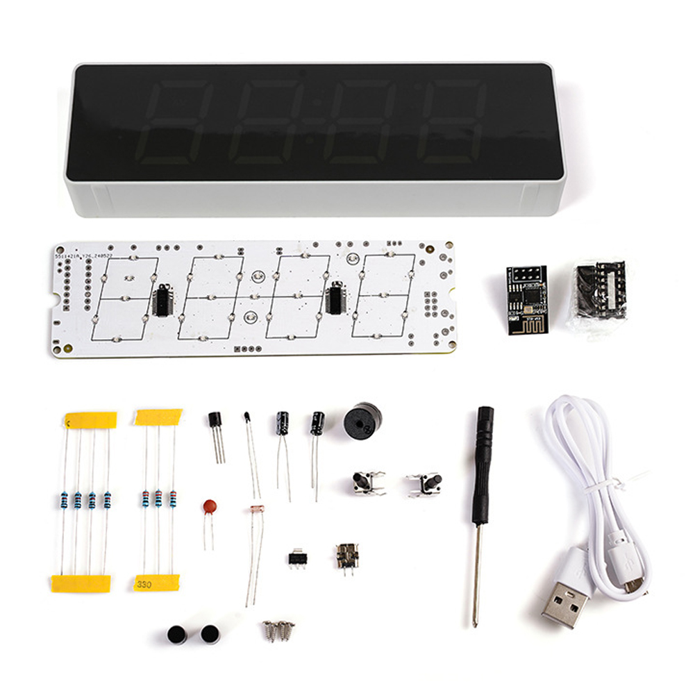 ESP8266 IoT Colorful WiFi Cloc - Diy Electronics Gadgets recensie en prijs