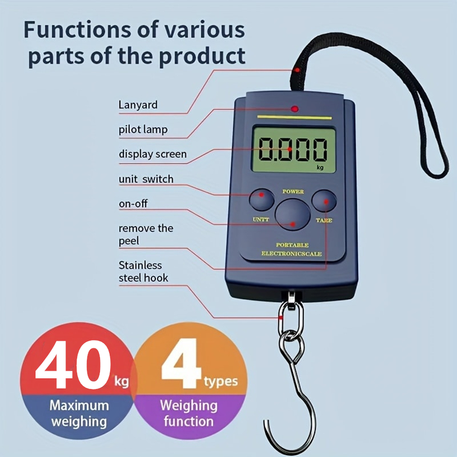 40kg Multifunctional Mini Elec - Electronic Gadgets recensie en prijs