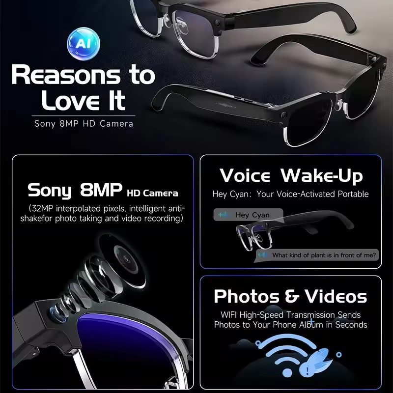 2026New AI Smart Glasses 120+L - Electronics Gadgets For Men recensie en prijs