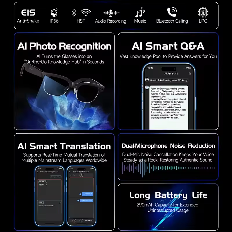 2026New AI Smart Glasses 120+L - Electronics Gadgets For Men recensie en prijs