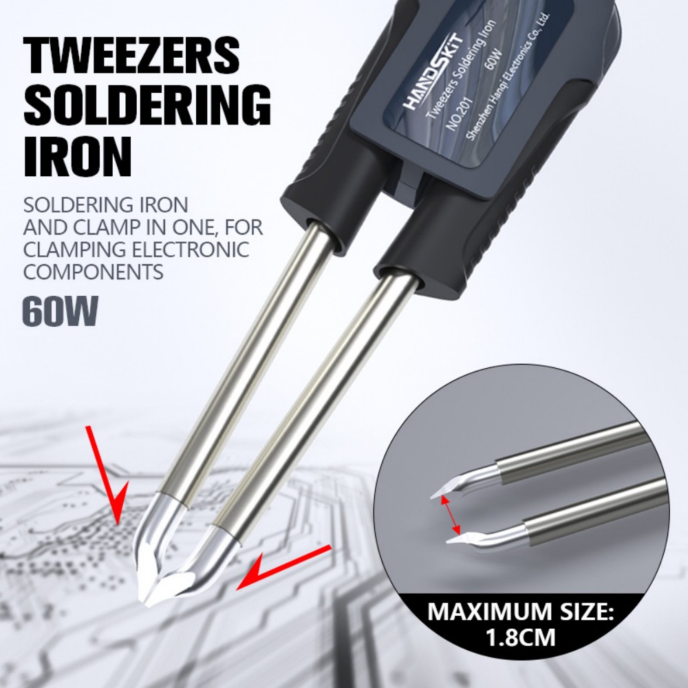 T12 Soldering Tweezer Handle – - Electronic Gadgets recensie en prijs