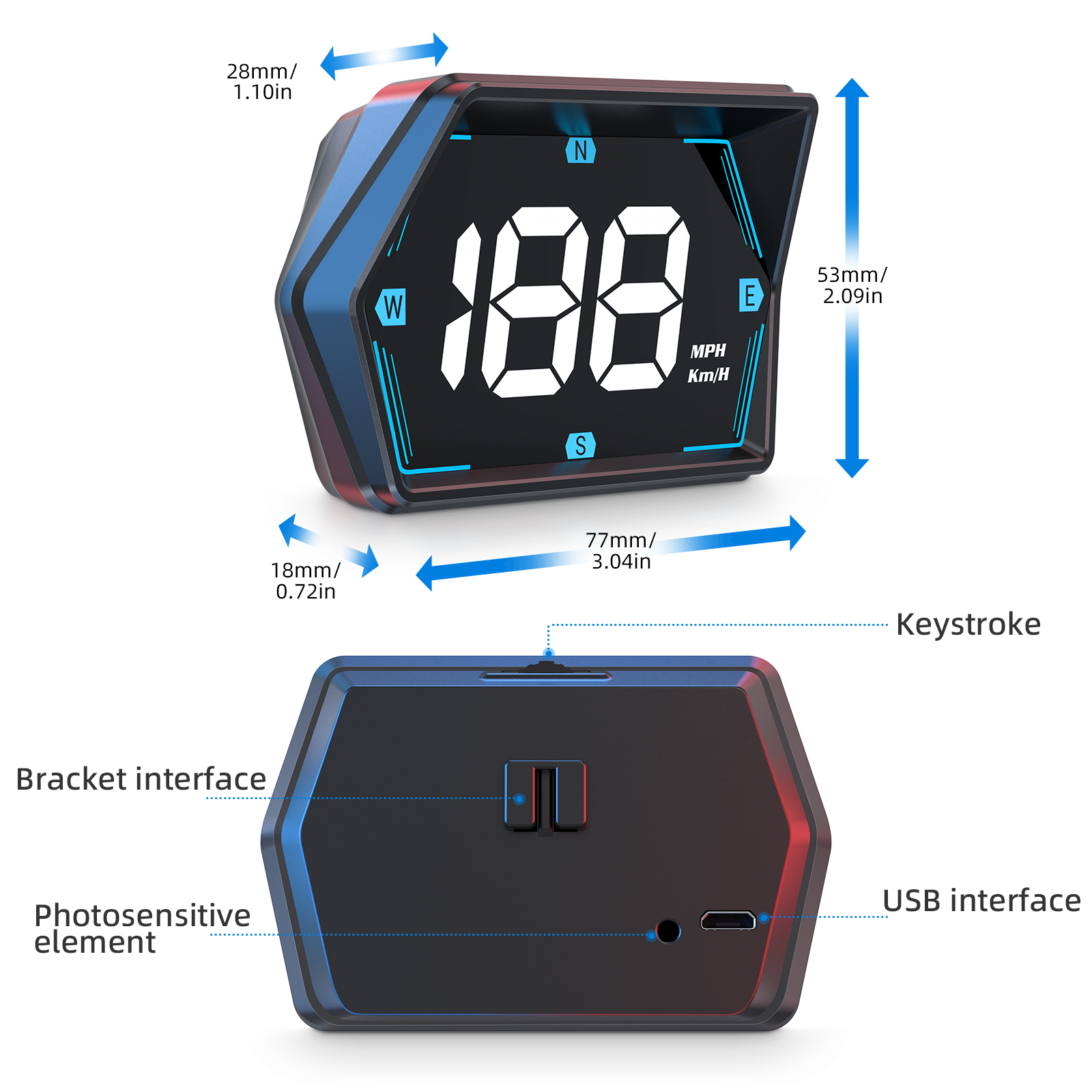 2024 New Car Head Up Display   - Electronics Gadgets Wholesale recensie en prijs