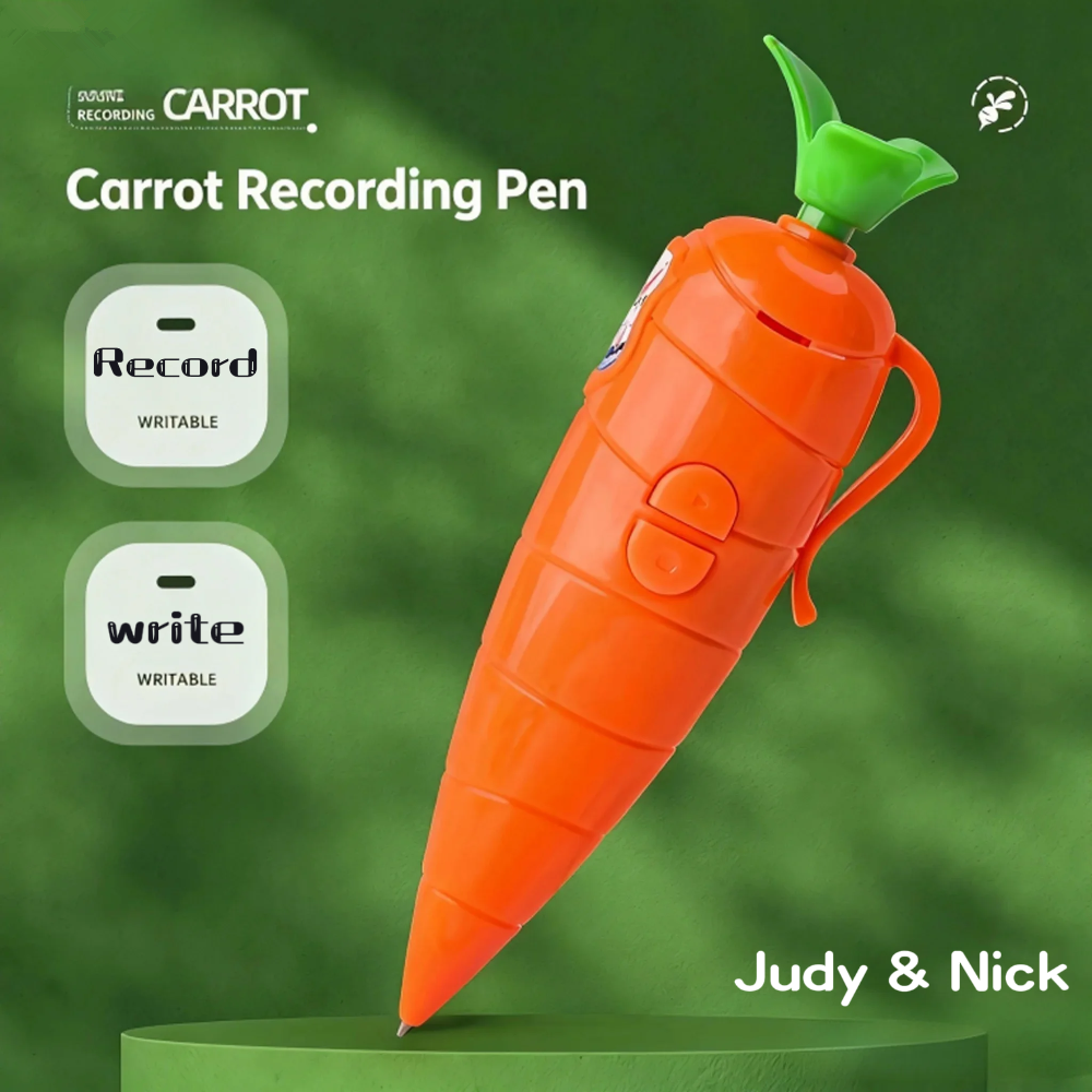 * Judy & Nick Carrot Voice Rec - Voice Recorder Pen recensie en prijs