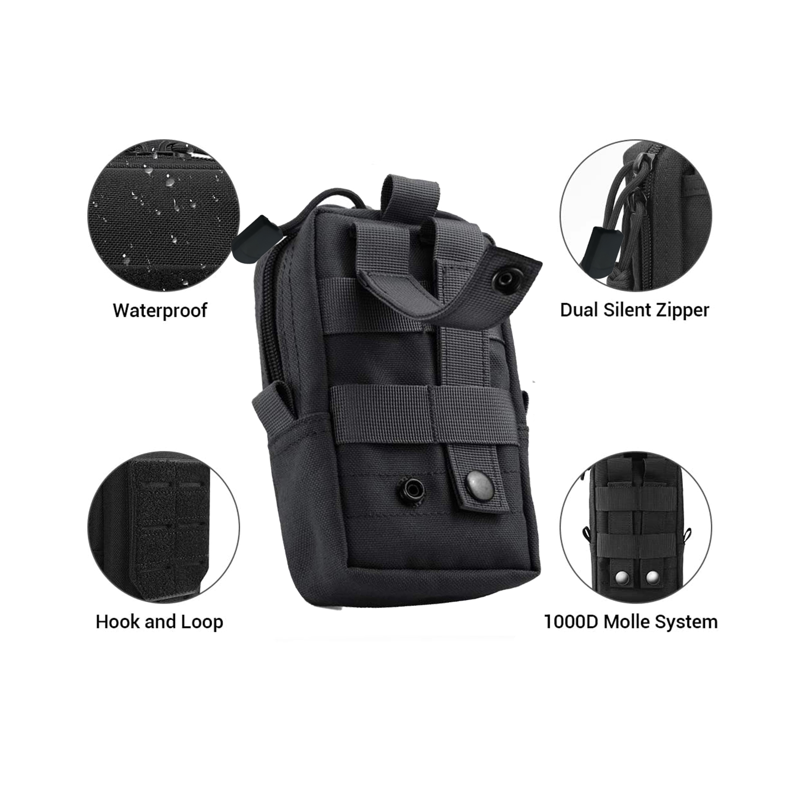 Tactical Molle Pouch Waist Bag - Electronic Gadgets recensie en prijs