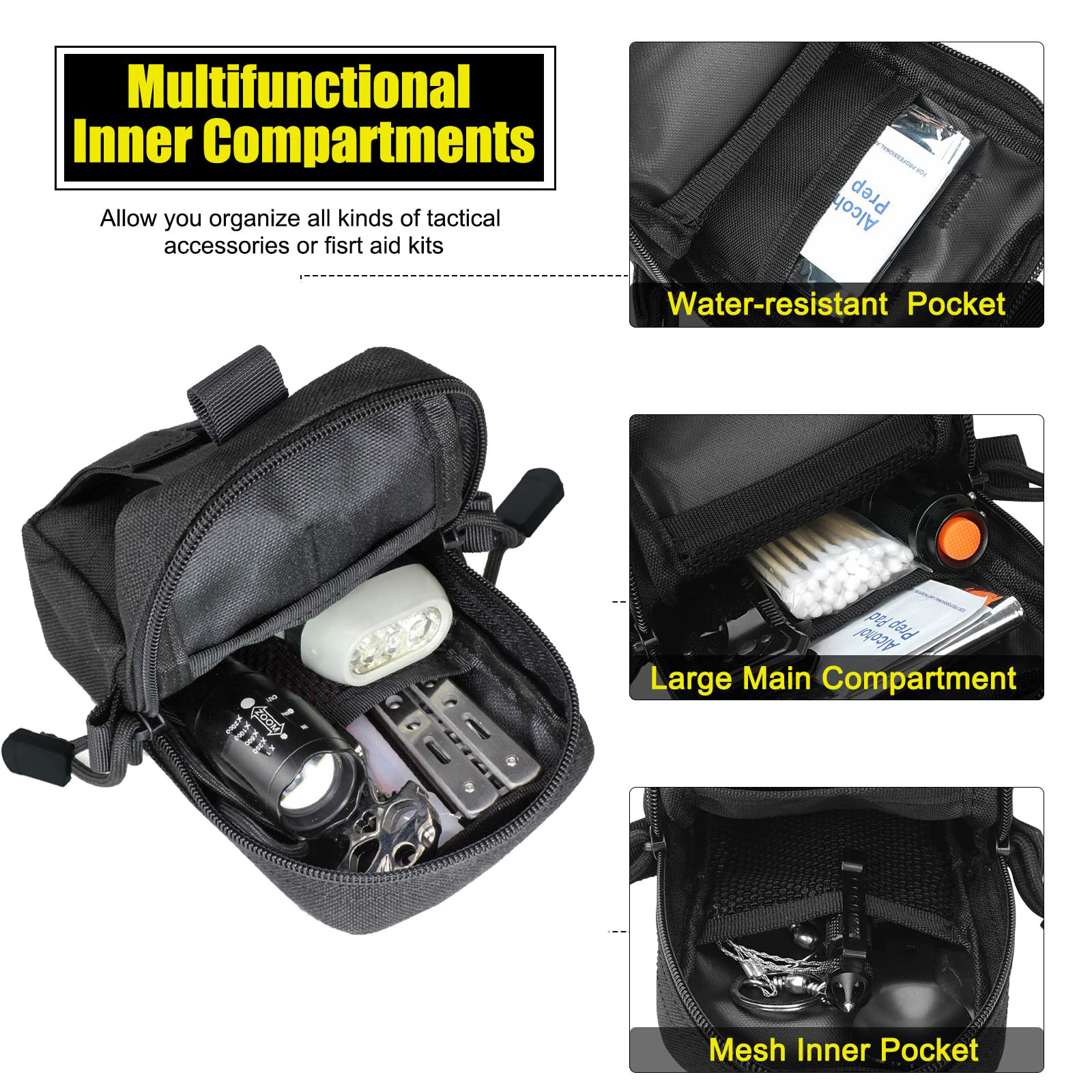 Tactical Molle Pouch Waist Bag - Electronic Gadgets recensie en prijs