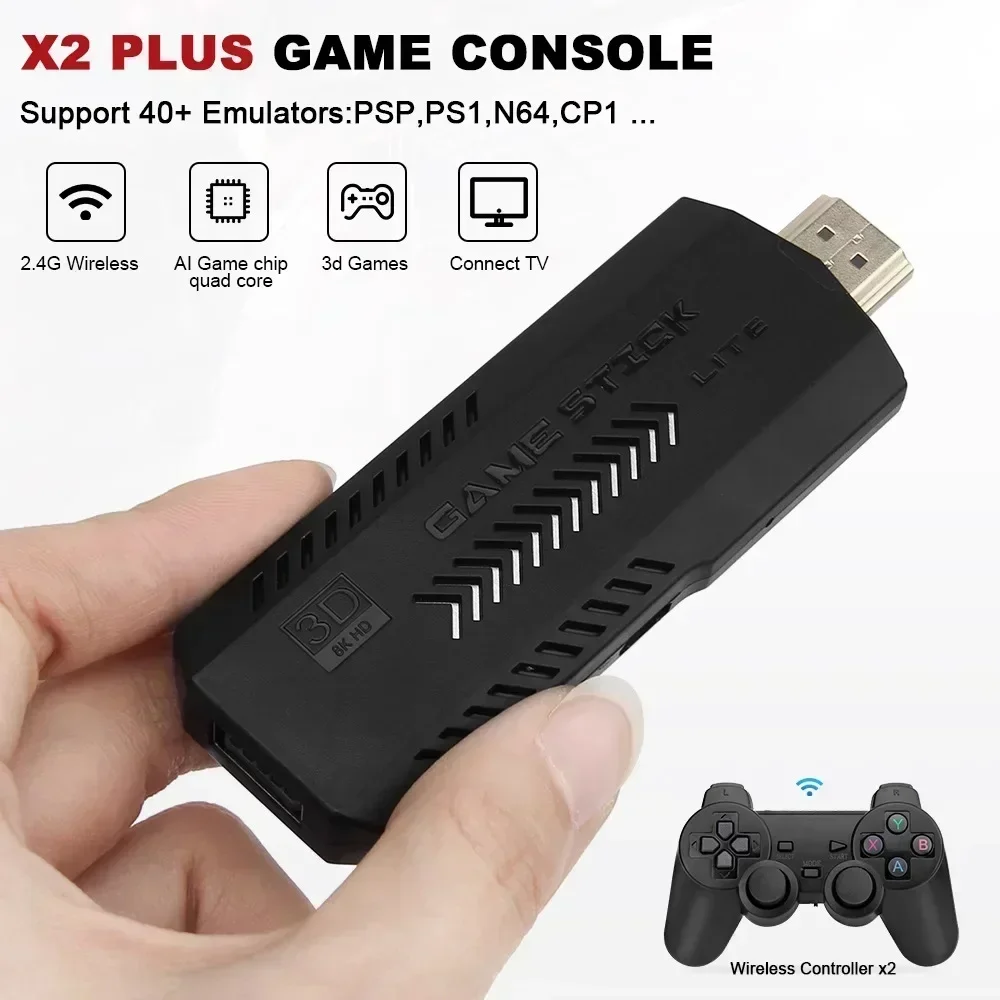 X2 Plus Game Stick 4K HD 2.4G  - Retro Game Controller Usb recensie en prijs