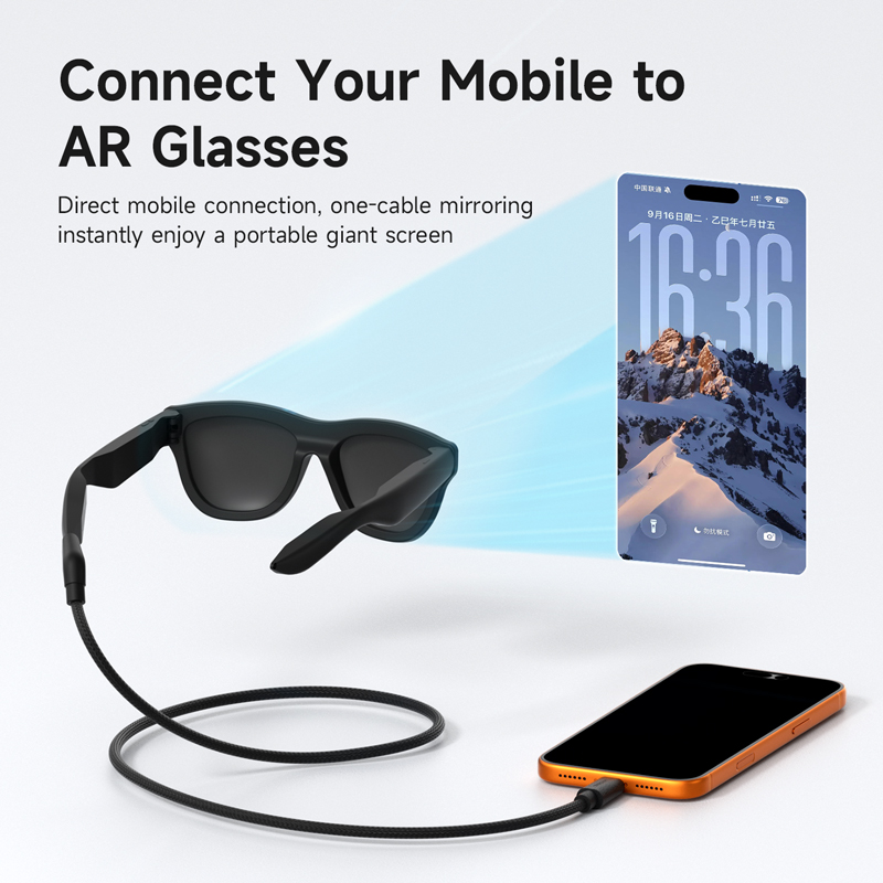 Hagibis AR Smart Glasses Cable - Smart Glasses Ar recensie en prijs