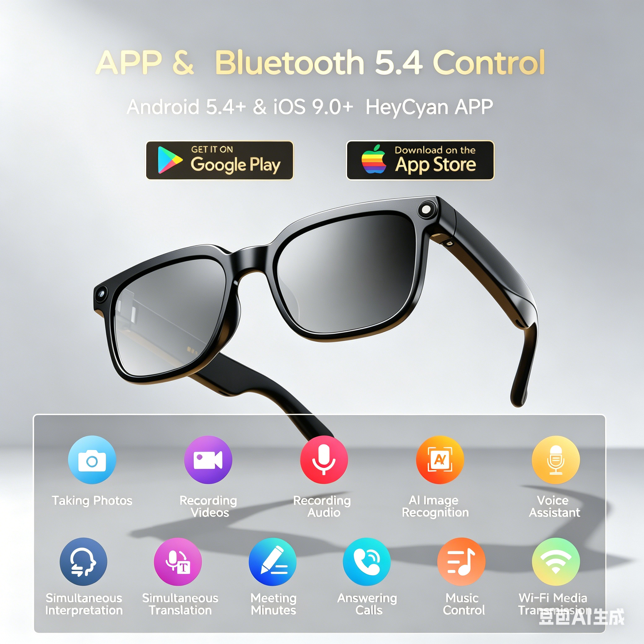 Amovan 2026 Smart Glasses AI 4 - Smart Glasses Ar recensie en prijs