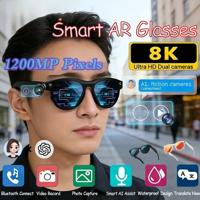 8KHD Smart AI Glasses Color Ch - Smart Glasses Ar recensie en prijs