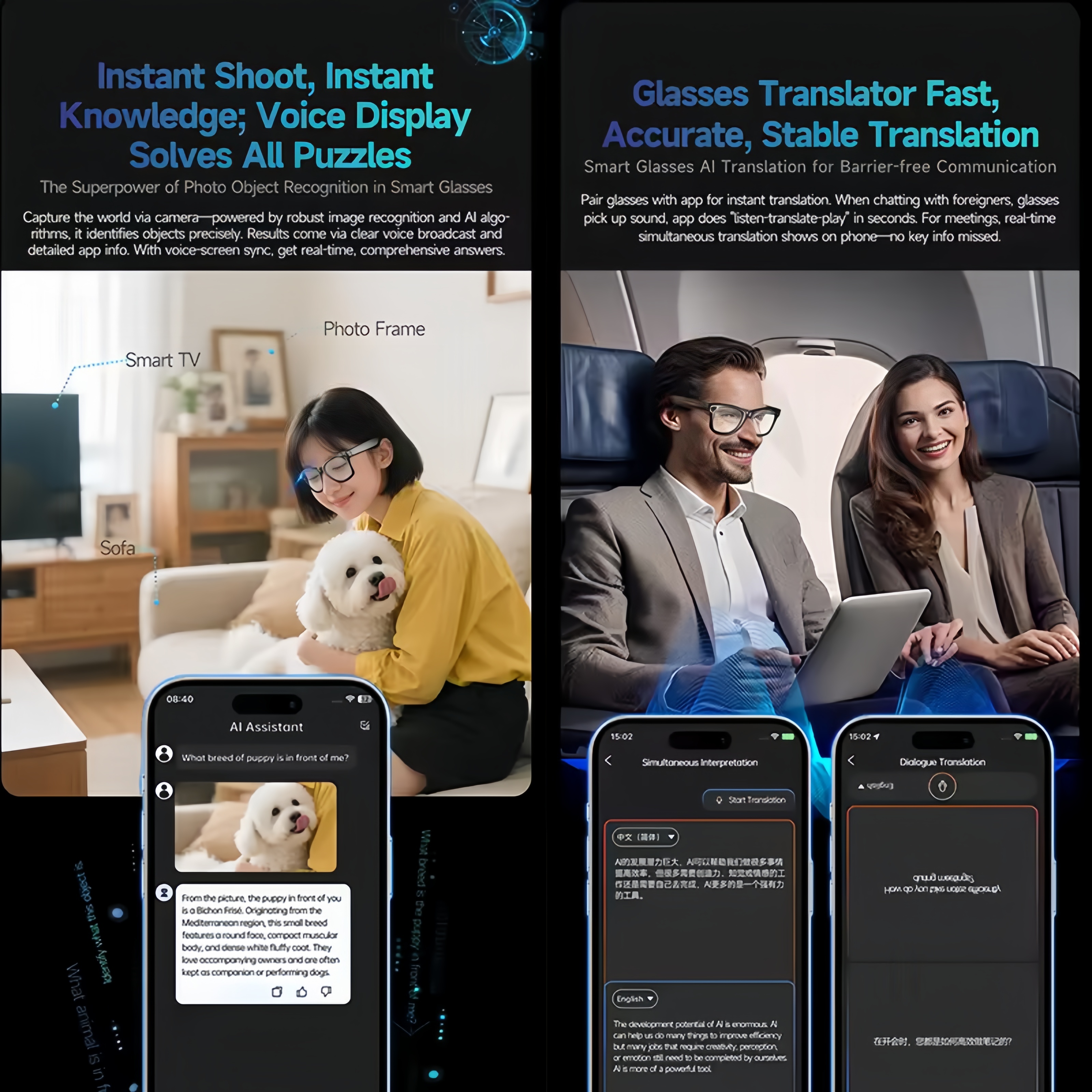 AI Smart Glasses with 8MP Came - Electronics Gadgets For Men recensie en prijs