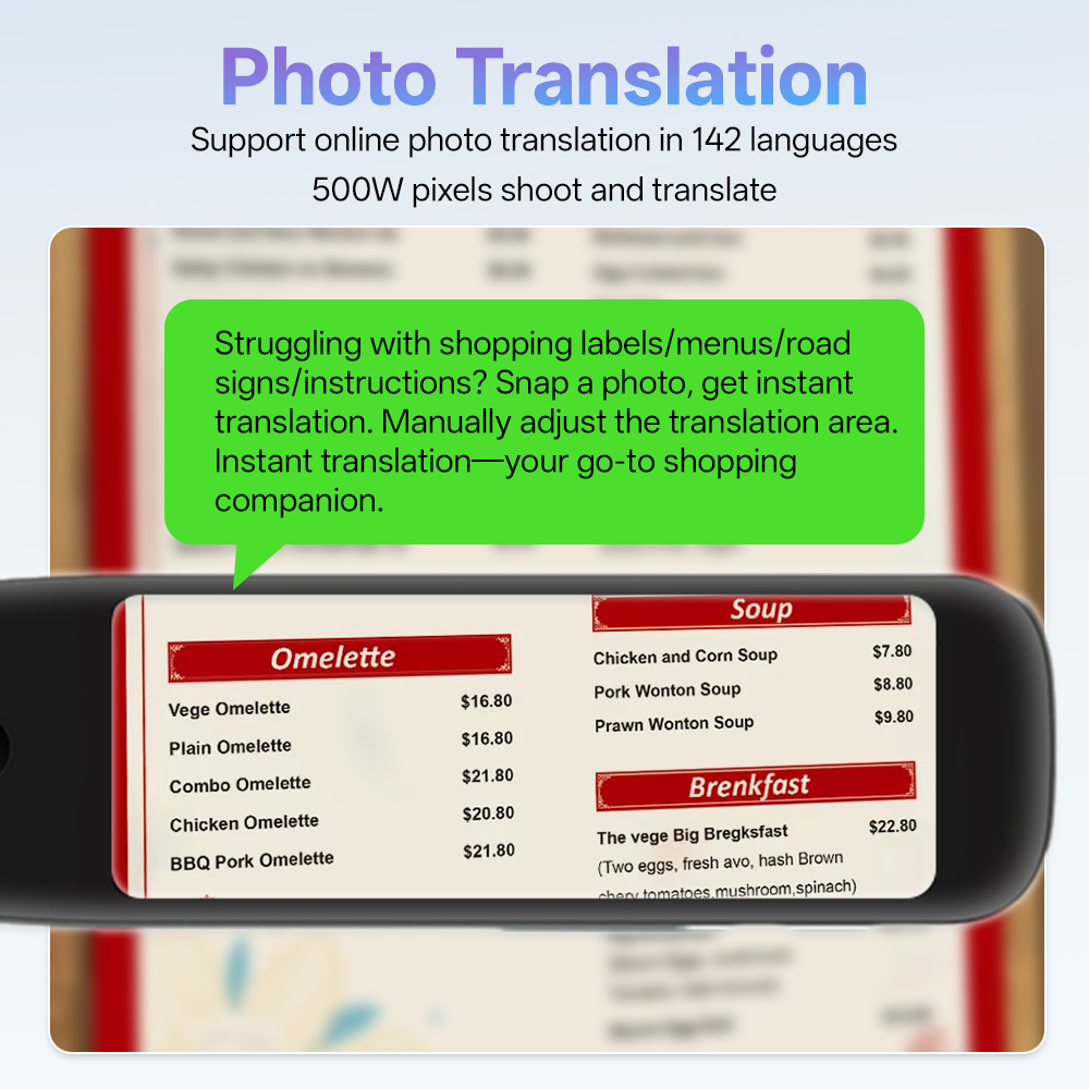 MSAI S10 Smart Scan Translator - Voice Recorder Pen recensie en prijs