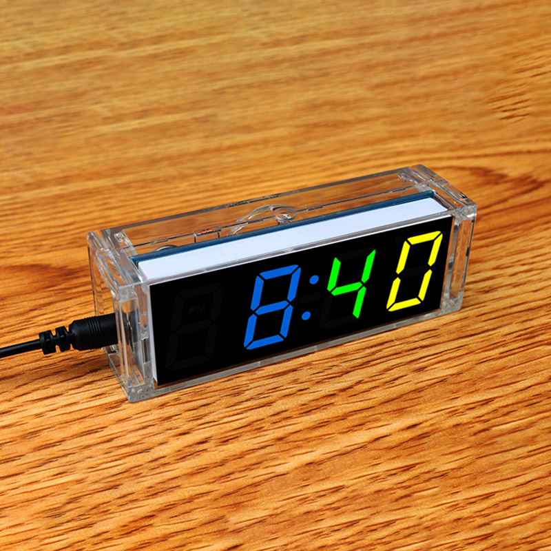 Digital Tube DIY Clock Kit Tem - Diy Electronics Gadgets recensie en prijs