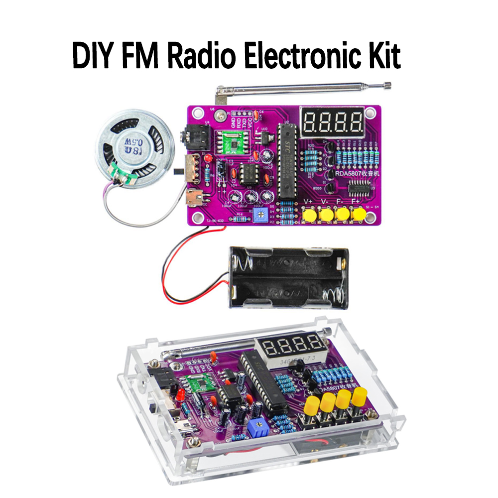 DIY FM Radio Electronic Kit 87 - Diy Electronics Gadgets recensie en prijs