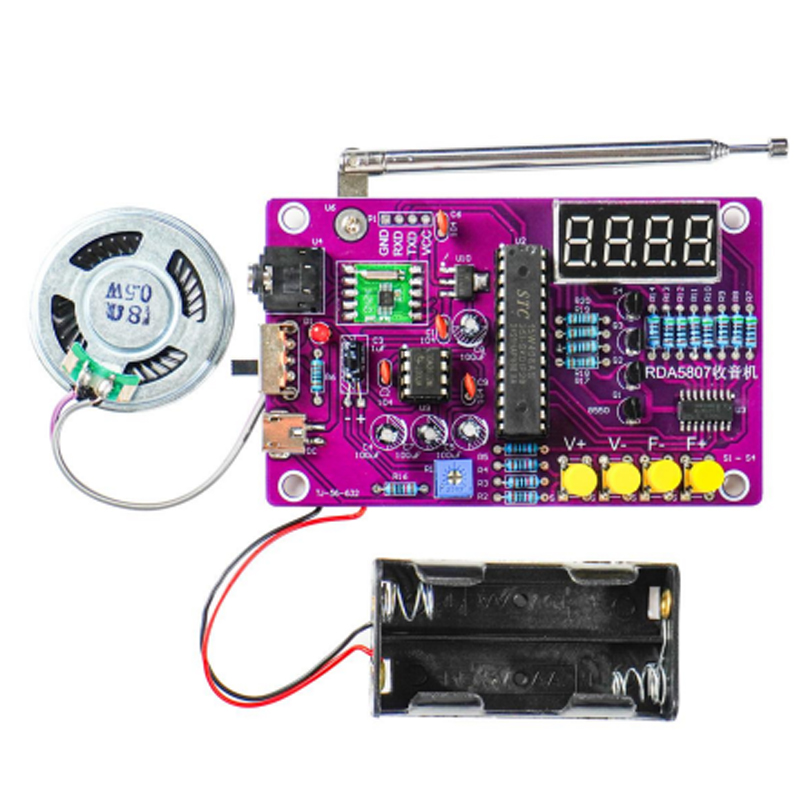 DIY FM Radio Electronic Kit 87 - Diy Electronics Gadgets recensie en prijs
