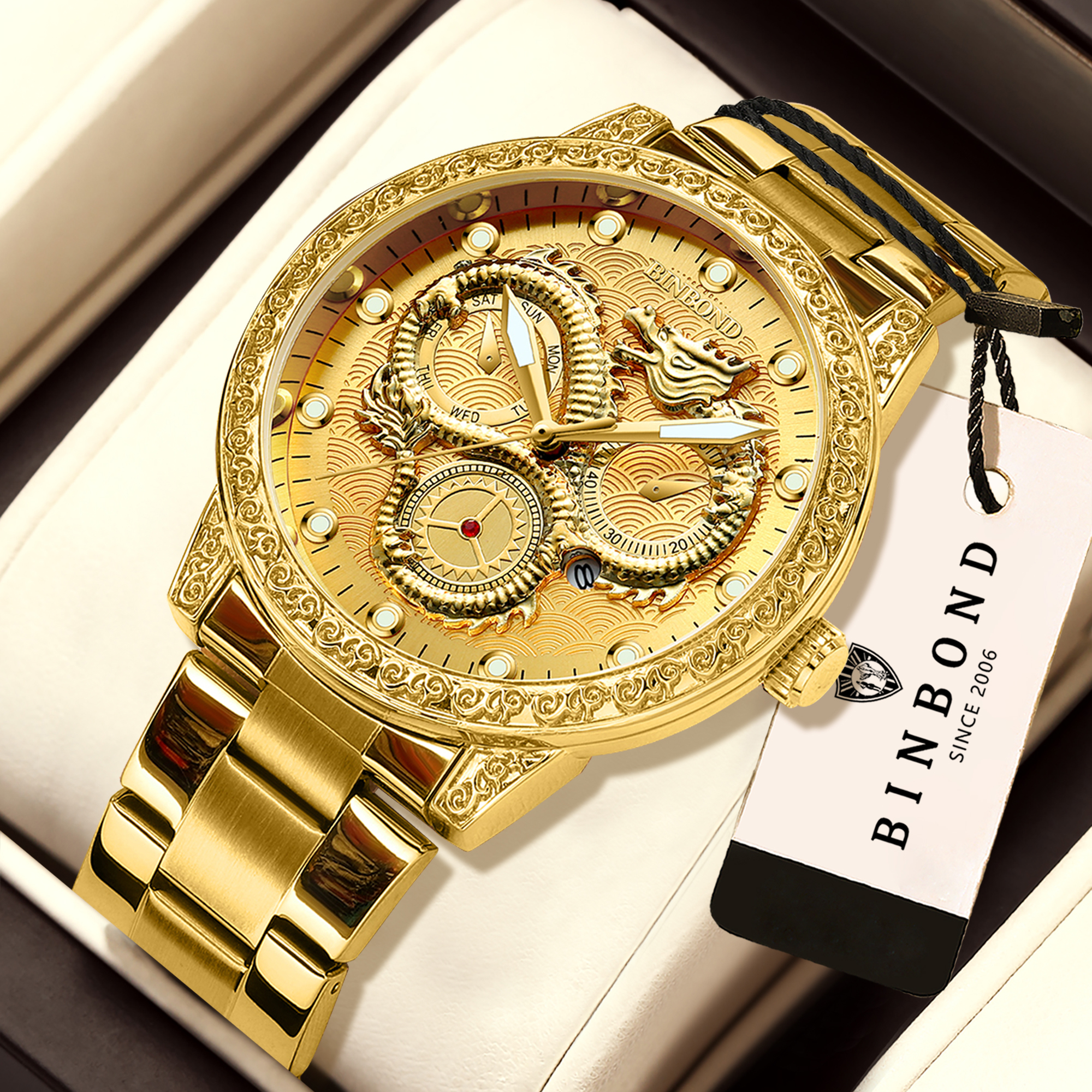 BINBOND Dragon vintage luxury  - Electronics Gadgets For Men recensie en prijs