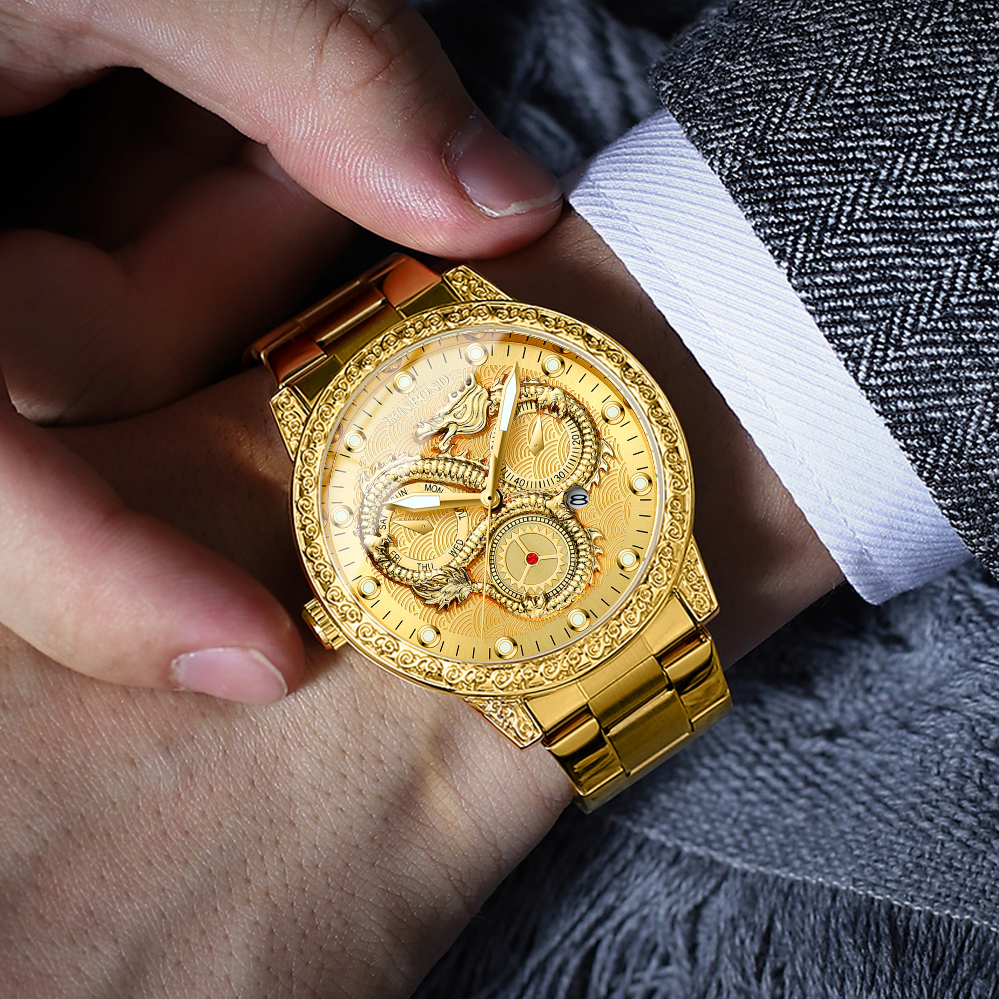 BINBOND Dragon vintage luxury  - Electronics Gadgets For Men recensie en prijs