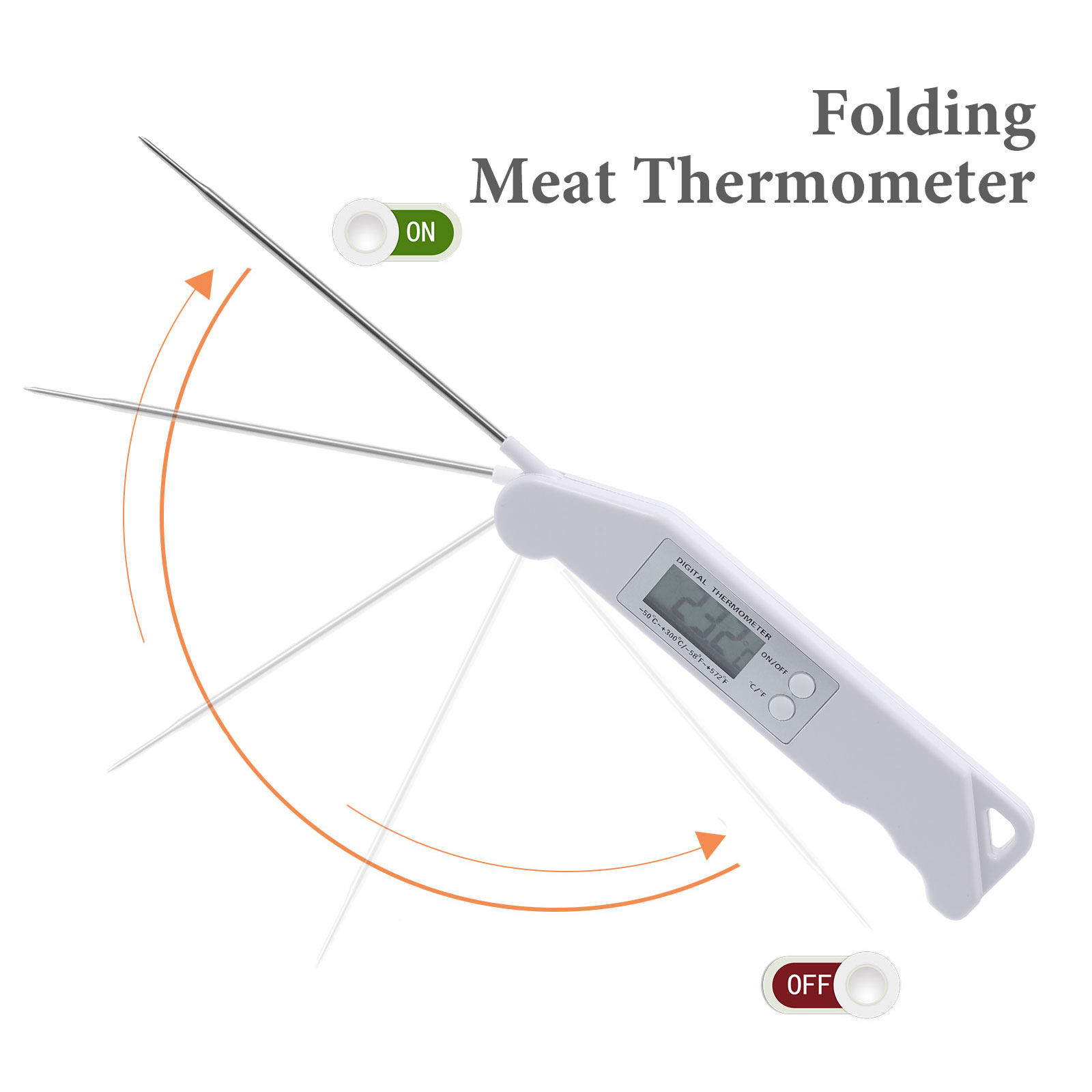 Folding Electronic Thermometer - Electronic Gadgets recensie en prijs