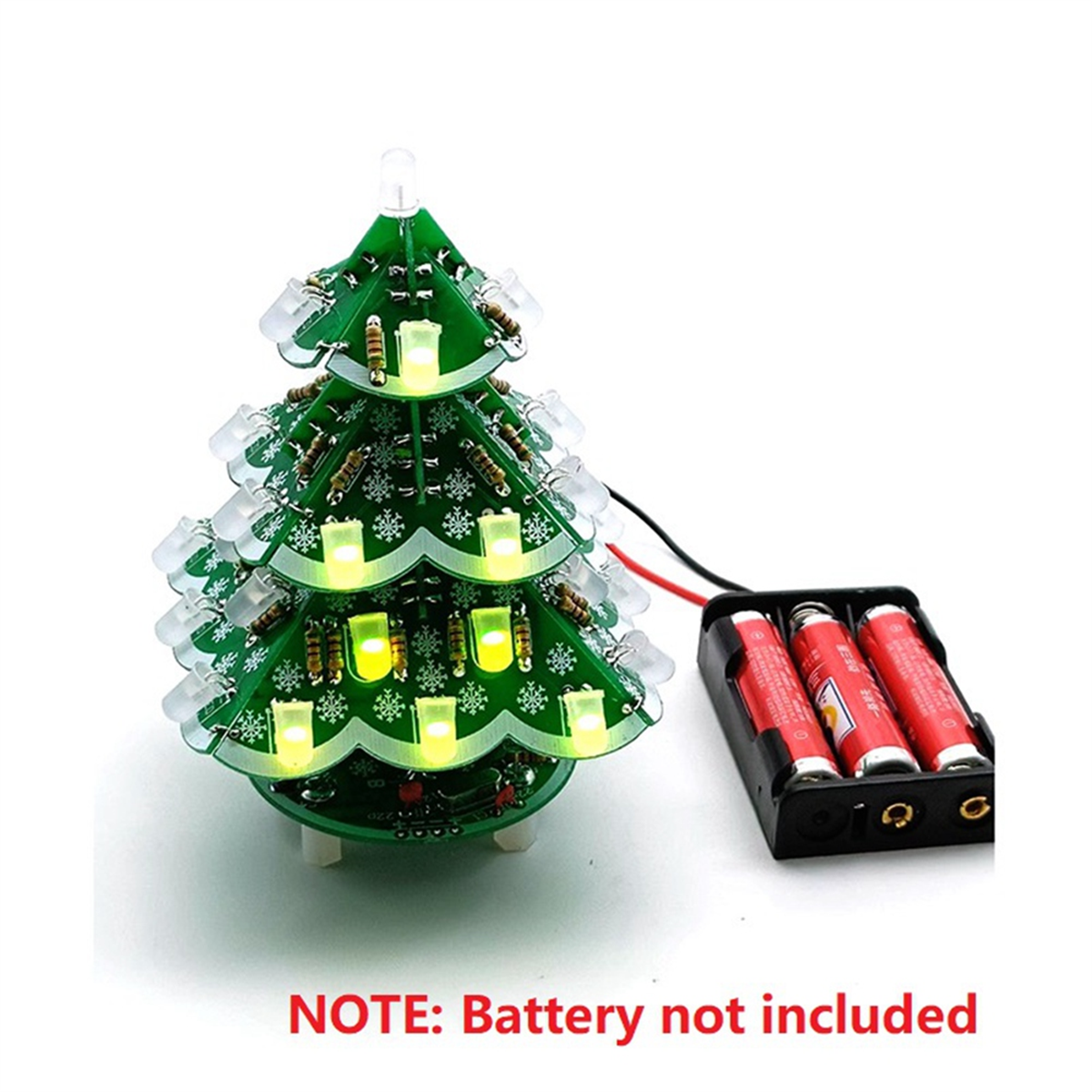 Newest! 3D Stereo Christmas Tr - Diy Electronics Gadgets recensie en prijs