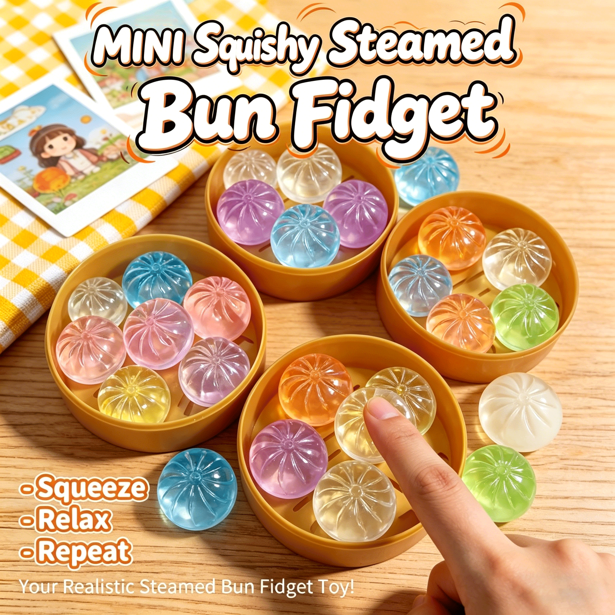 Mini Glitter Dumpling Squishes - Electronics Latest Gadgets recensie en prijs