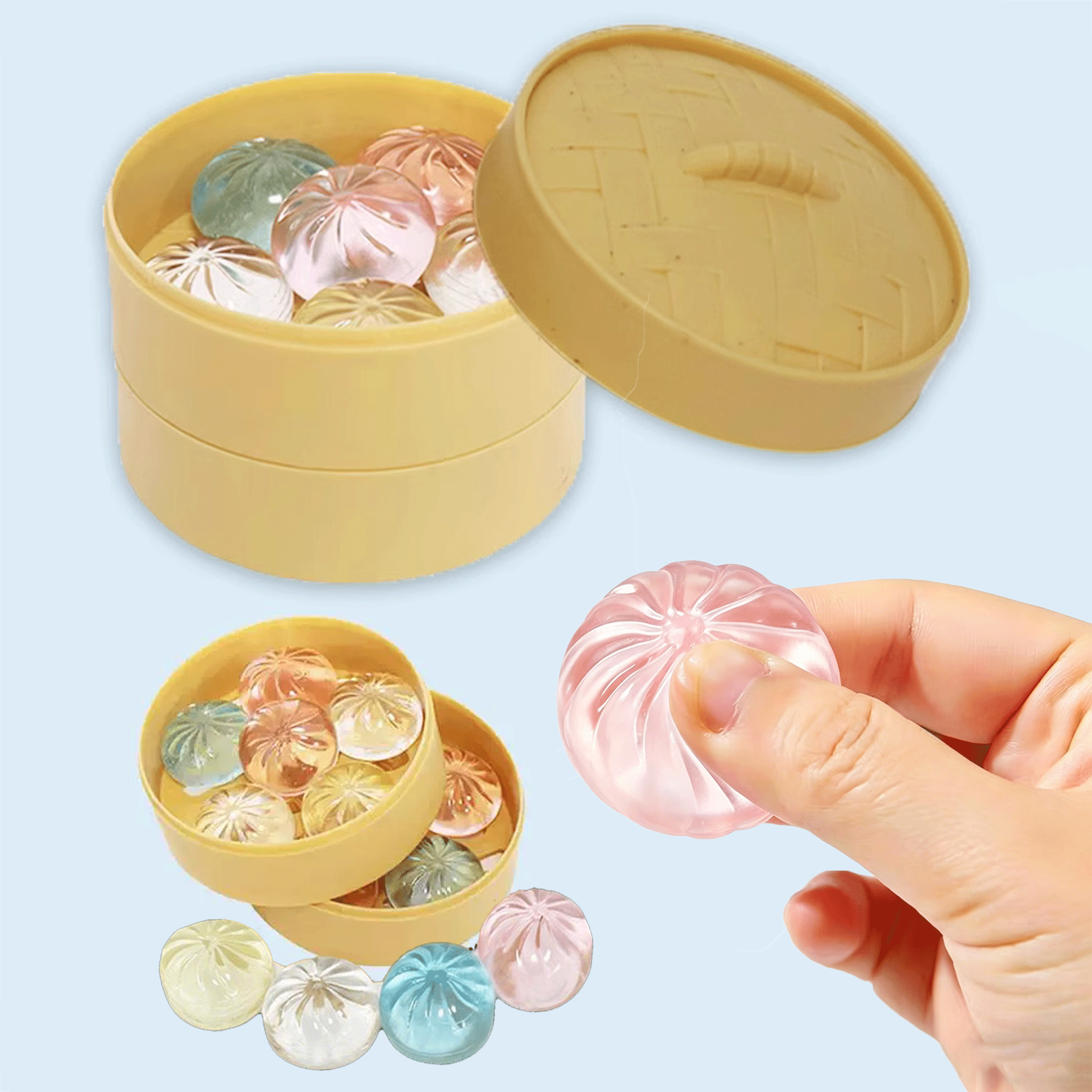 Mini Glitter Dumpling Squishes - Electronics Latest Gadgets recensie en prijs