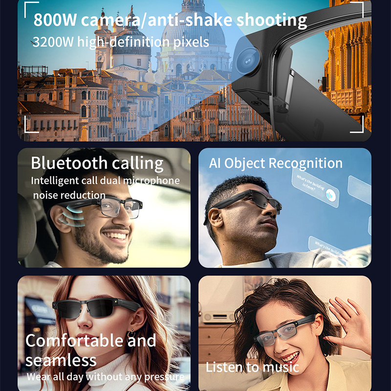 Al Smart Photo Glasses 800W Ca - Smart Glasses Ar recensie en prijs