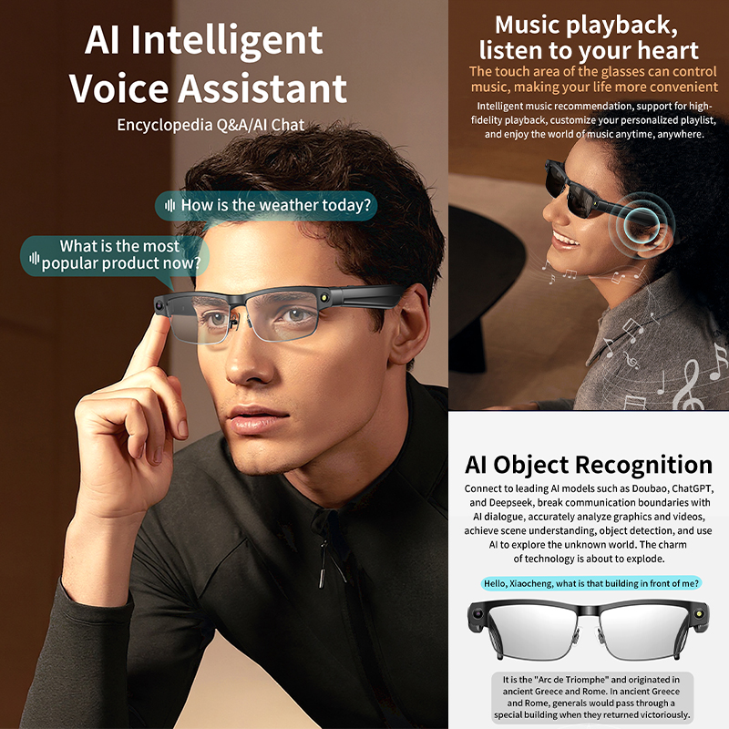 Al Smart Photo Glasses 800W Ca - Smart Glasses Ar recensie en prijs
