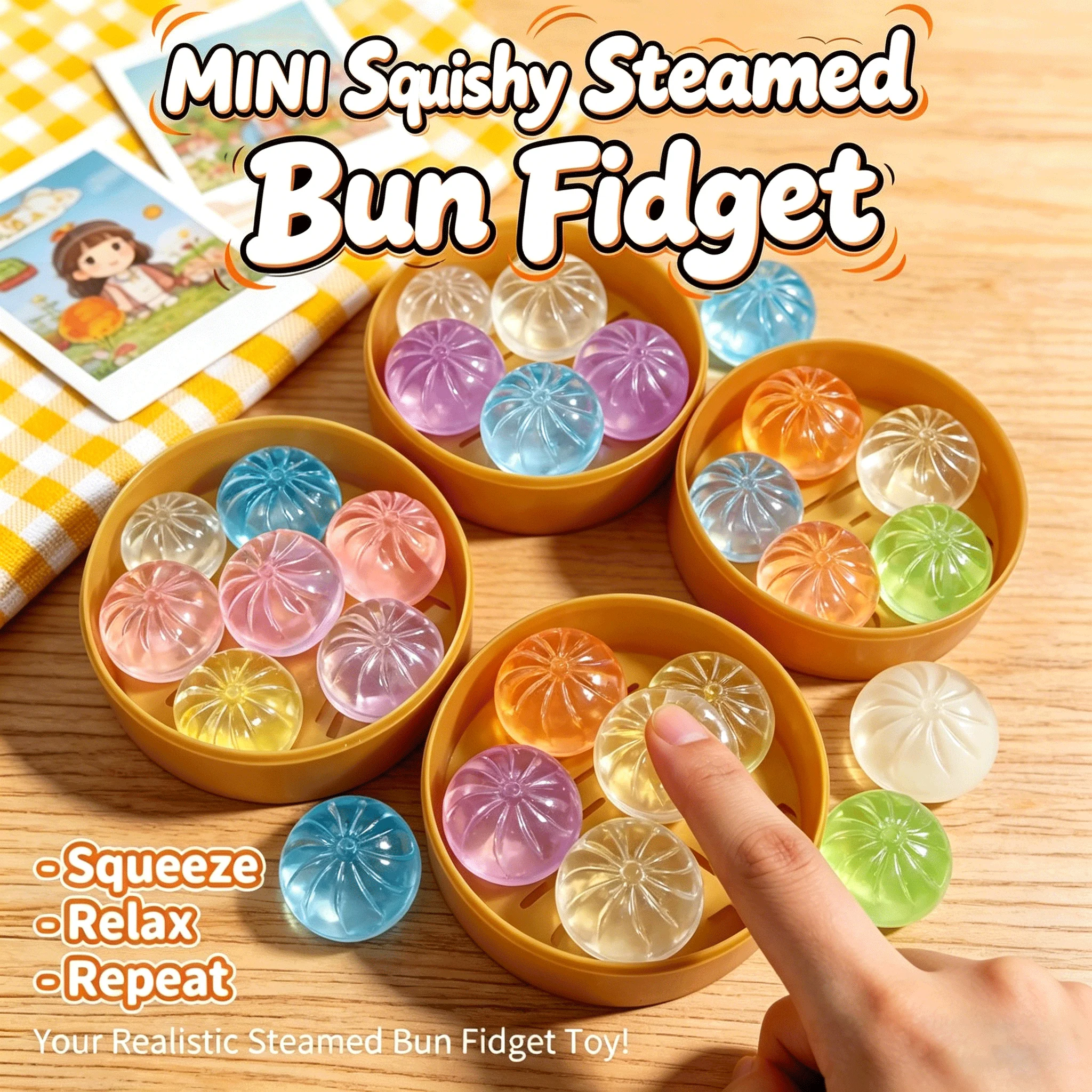 Mini Glitter Dumpling Squishes - Electronics Latest Gadgets recensie en prijs