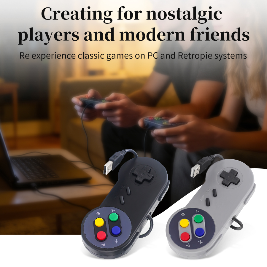 Wired USB Gamepad Retro Gaming - Retro Game Controller Usb recensie en prijs