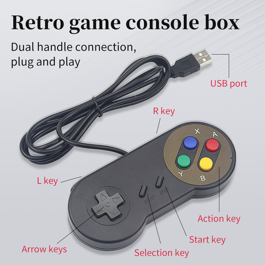 Wired USB Gamepad Retro Gaming - Retro Game Controller Usb recensie en prijs