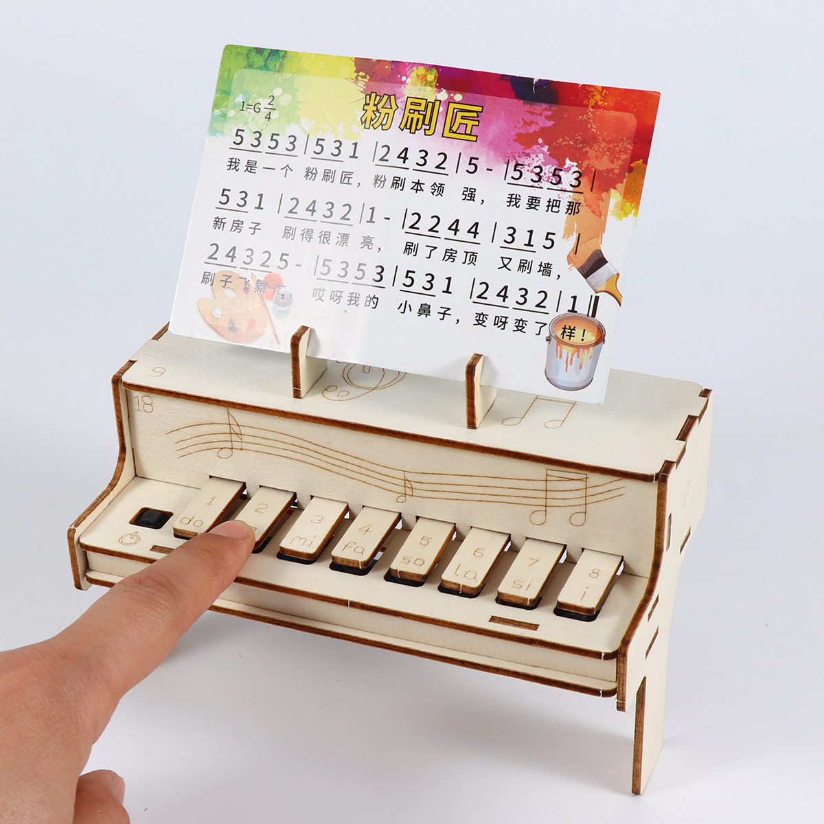 DIY Wooden Electronic Piano Mo - Diy Electronics Gadgets recensie en prijs