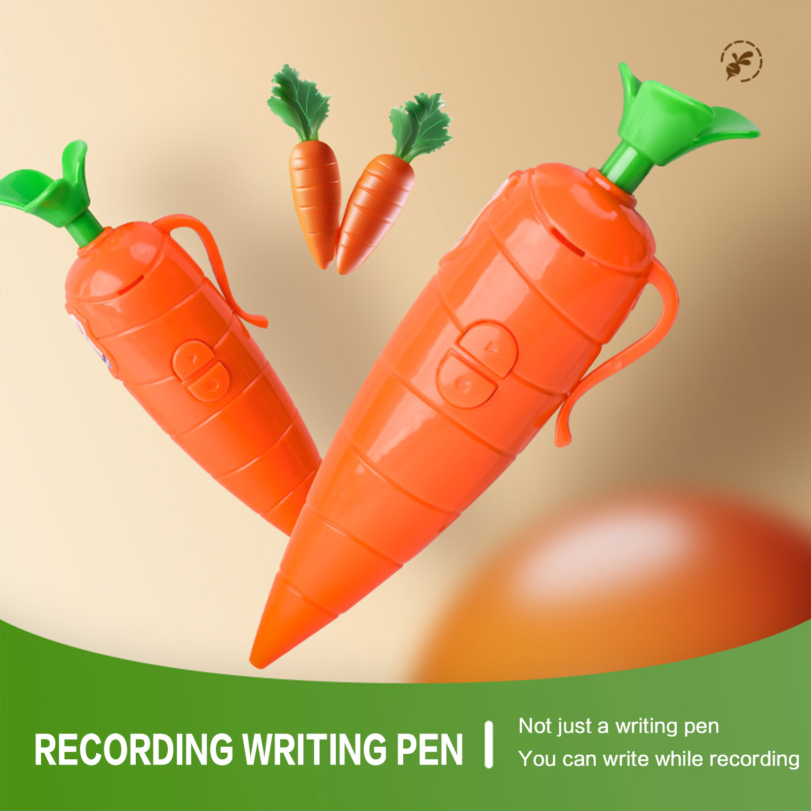 Carrot-Shaped Voice Recorder P - Voice Recorder Pen recensie en prijs