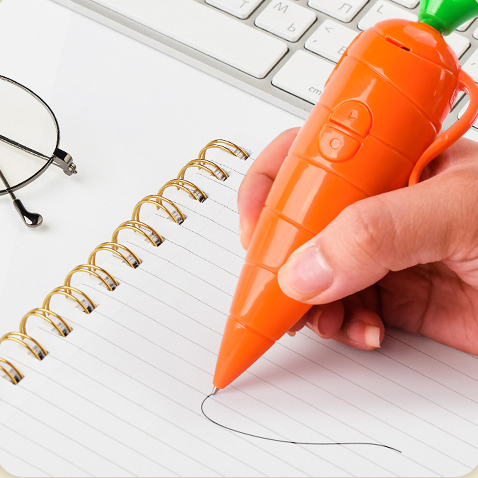 Carrot-Shaped Voice Recorder P - Voice Recorder Pen recensie en prijs