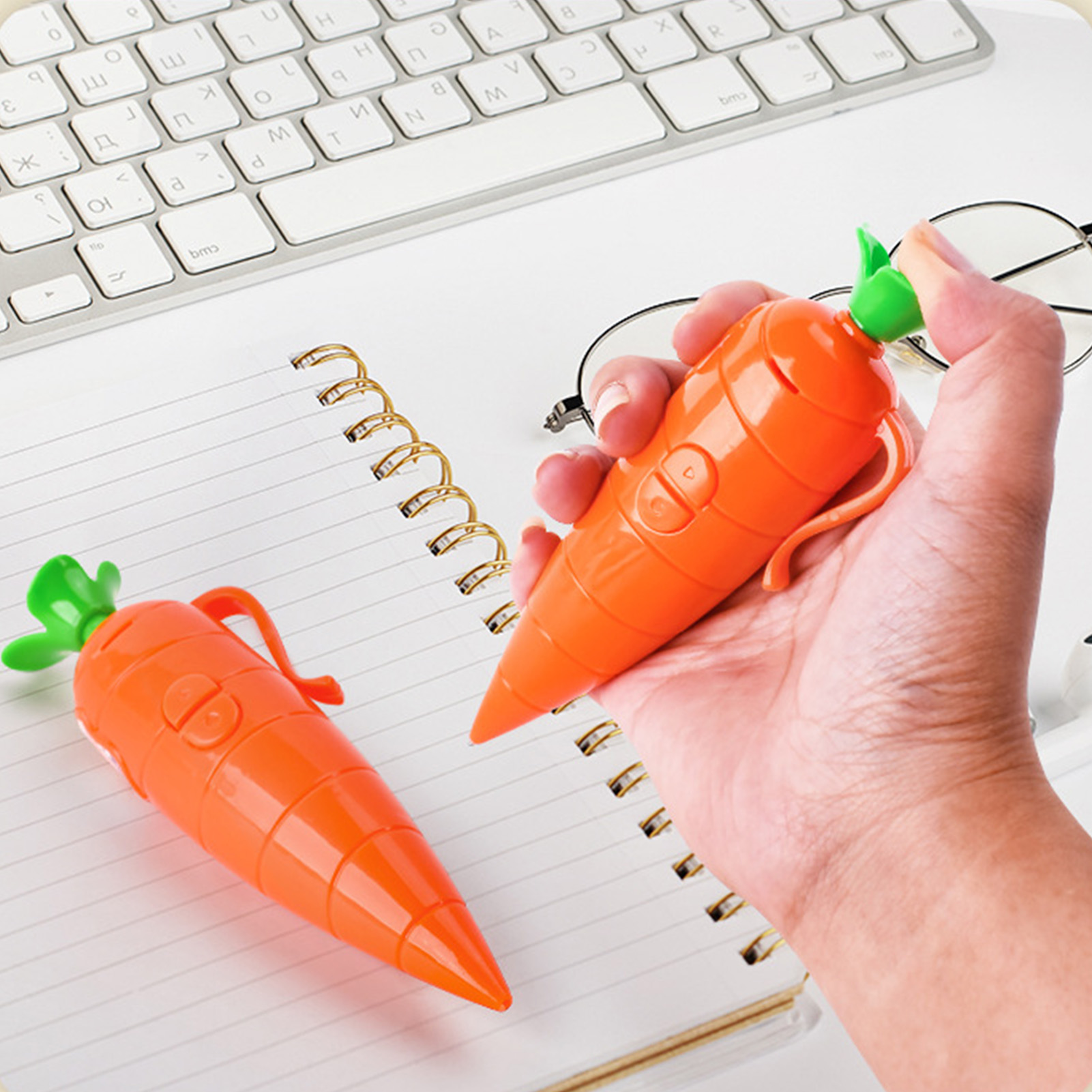 Carrot-Shaped Voice Recorder P - Voice Recorder Pen recensie en prijs