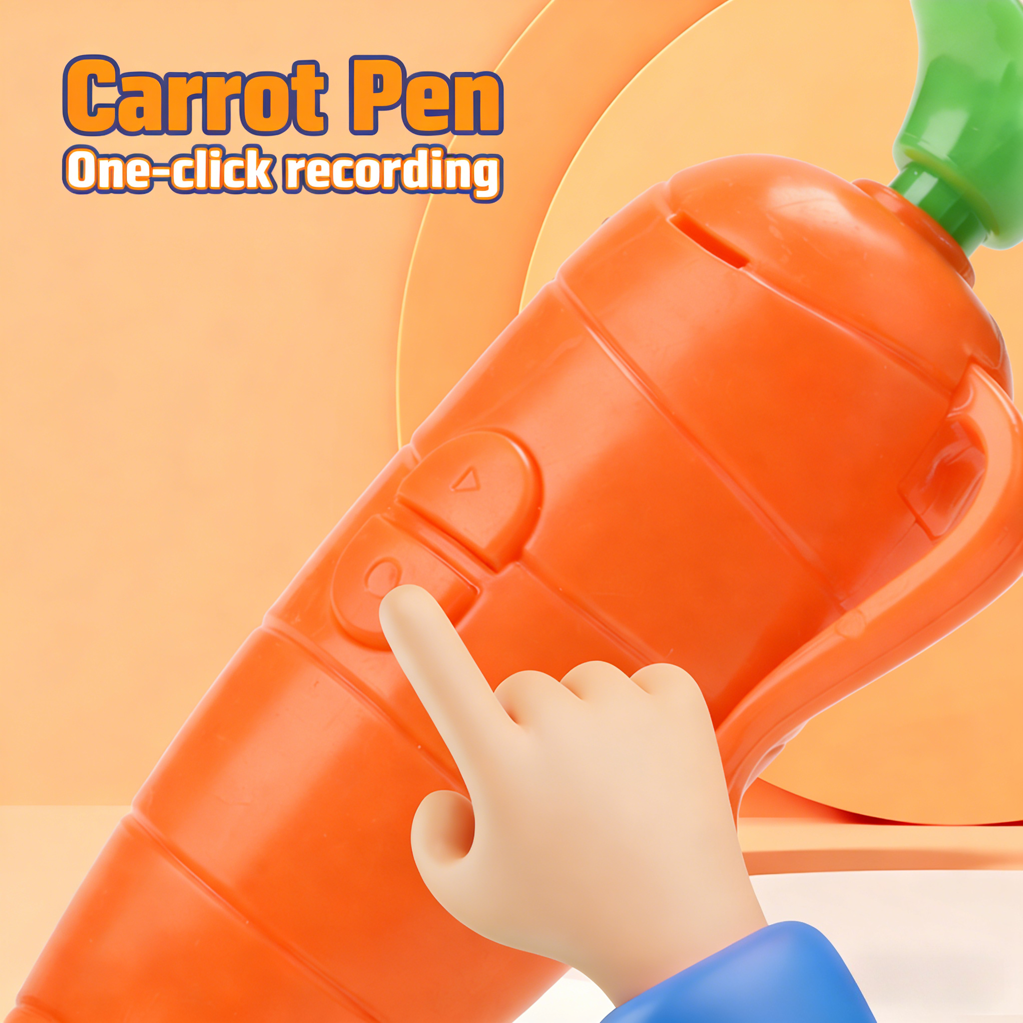 Creative Carrot-Shaped 2-in-1  - Voice Recorder Pen recensie en prijs