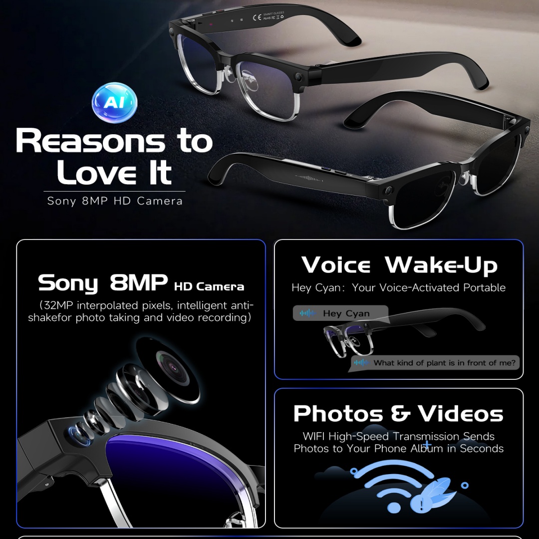 2026 New 8K HD AI Smart Glasse - Electronics Gadgets For Men recensie en prijs