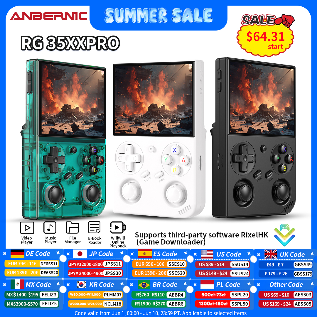 Anbernic RG 35XXPro Retro Hand - Retro Game Controller Usb recensie en prijs