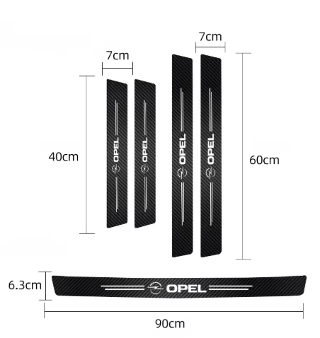 Carbon Fiber Car Door Threshol - Electronic Gadgets recensie en prijs