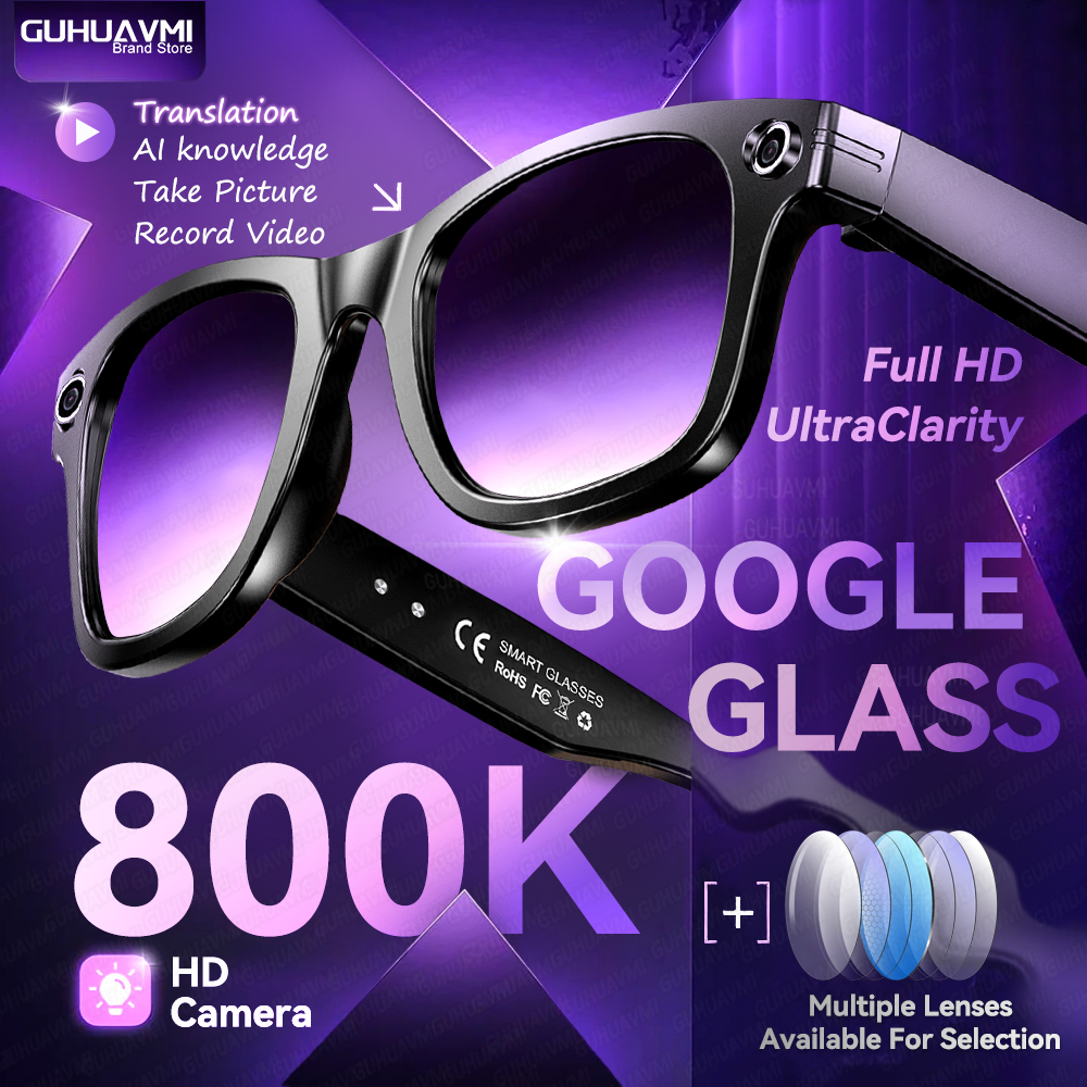 AI Smart Glasses with 8MP Came - Smart Glasses Ar recensie en prijs
